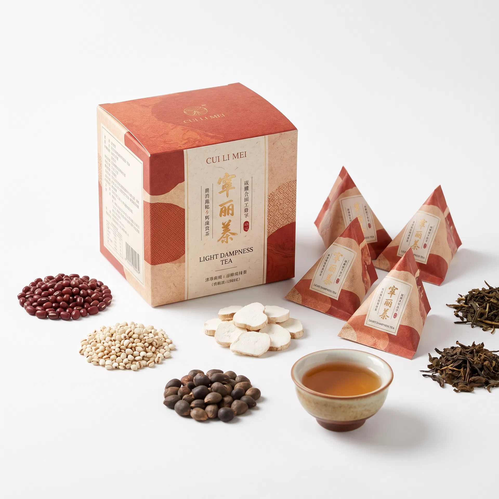 崔立美 輕濕茶（紅豆薏米茯苓芡實） 產品圖片