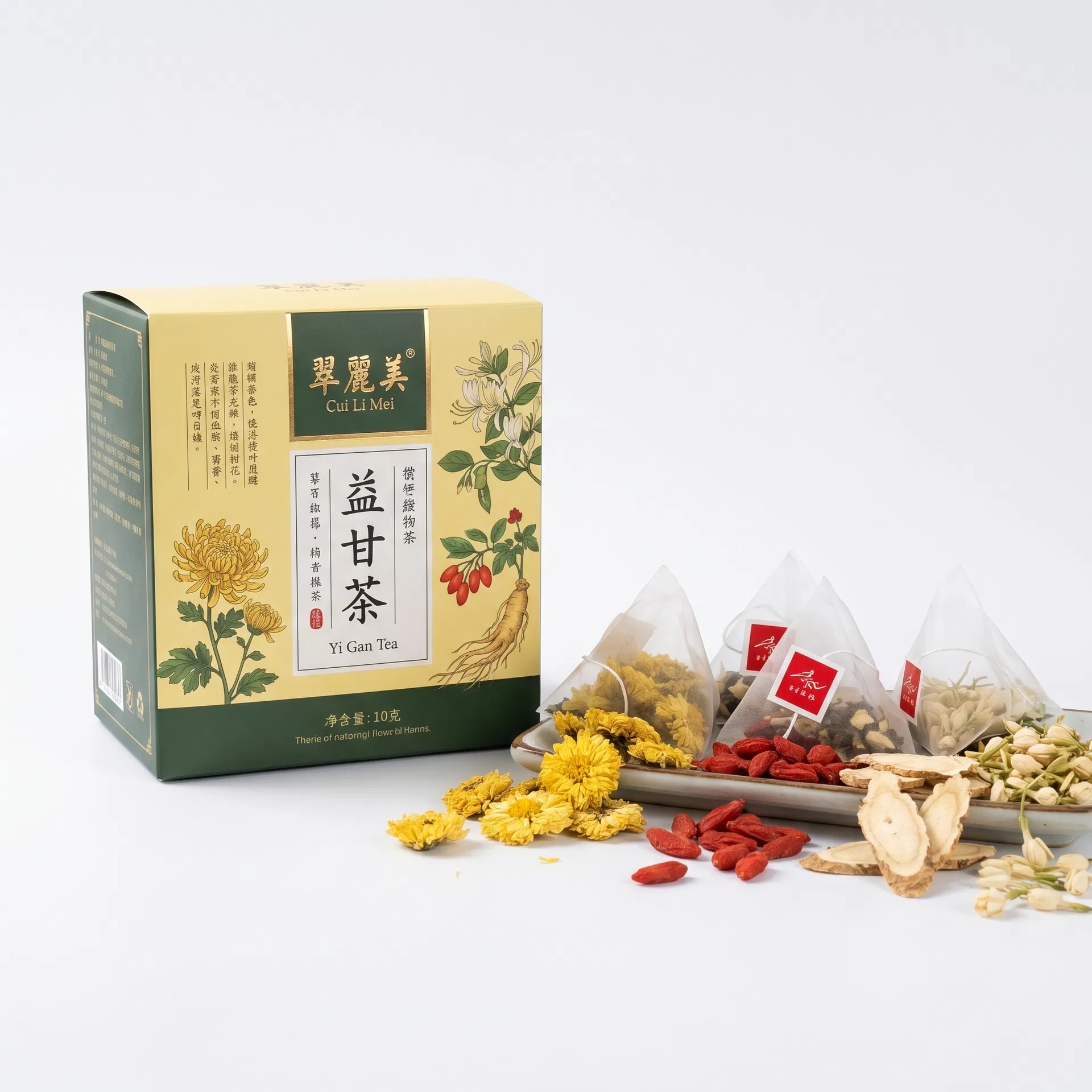 崔立美 益甘茶（菊花枸杞人參金銀花）