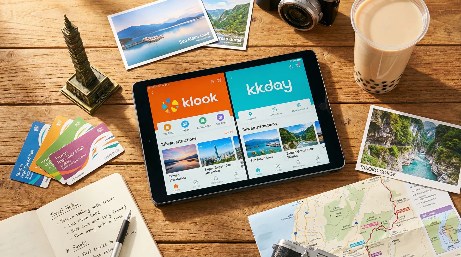 2026 KKday vs Klook 完整比較|台灣旅遊平台訂票省錢攻略,景點門票、一日遊、高鐵票怎麼買最划算