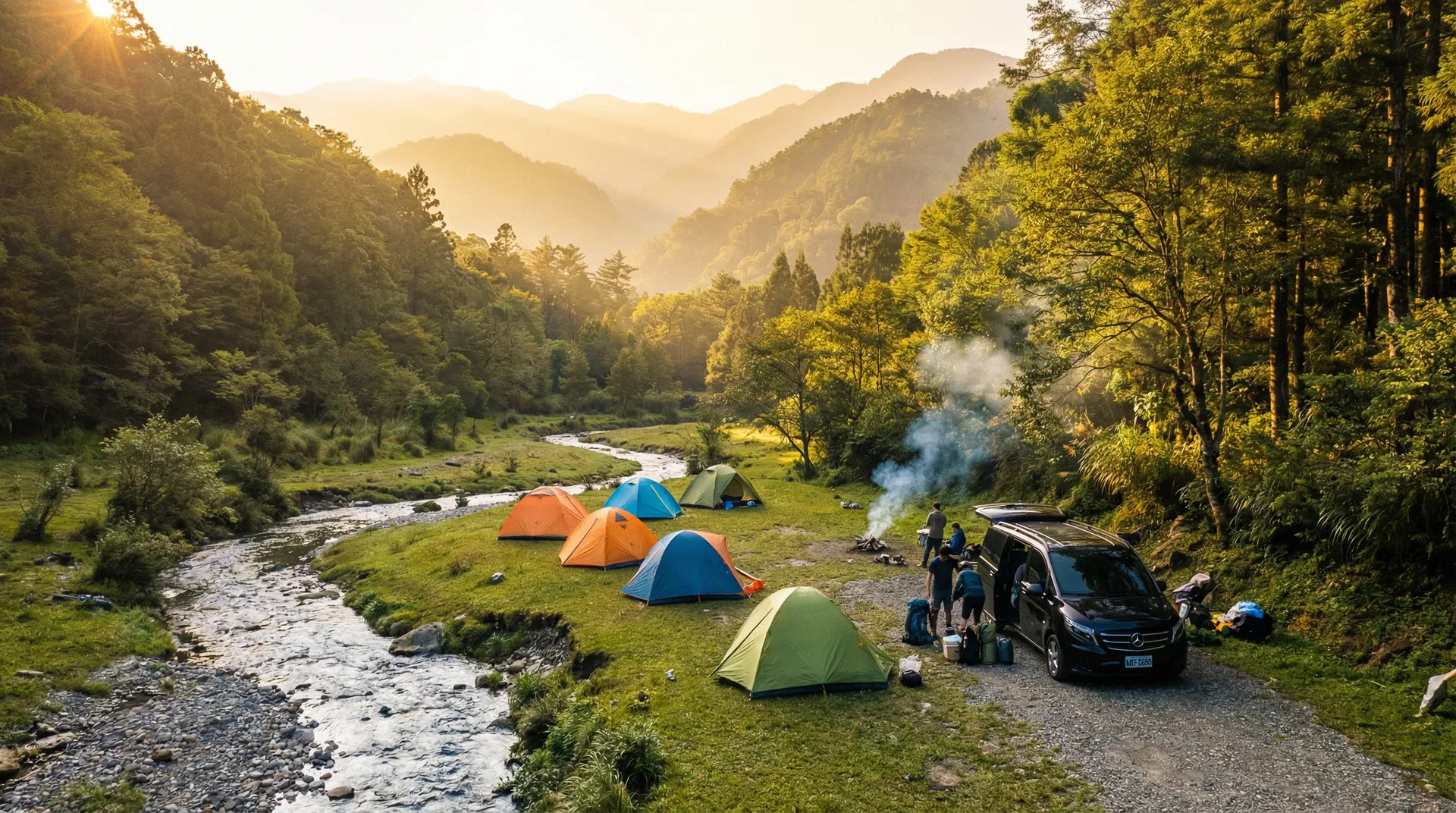 2026 台灣熱門露營地推薦｜10 大絕美營區 × 阿榮包車接送，免開車也能輕鬆露營