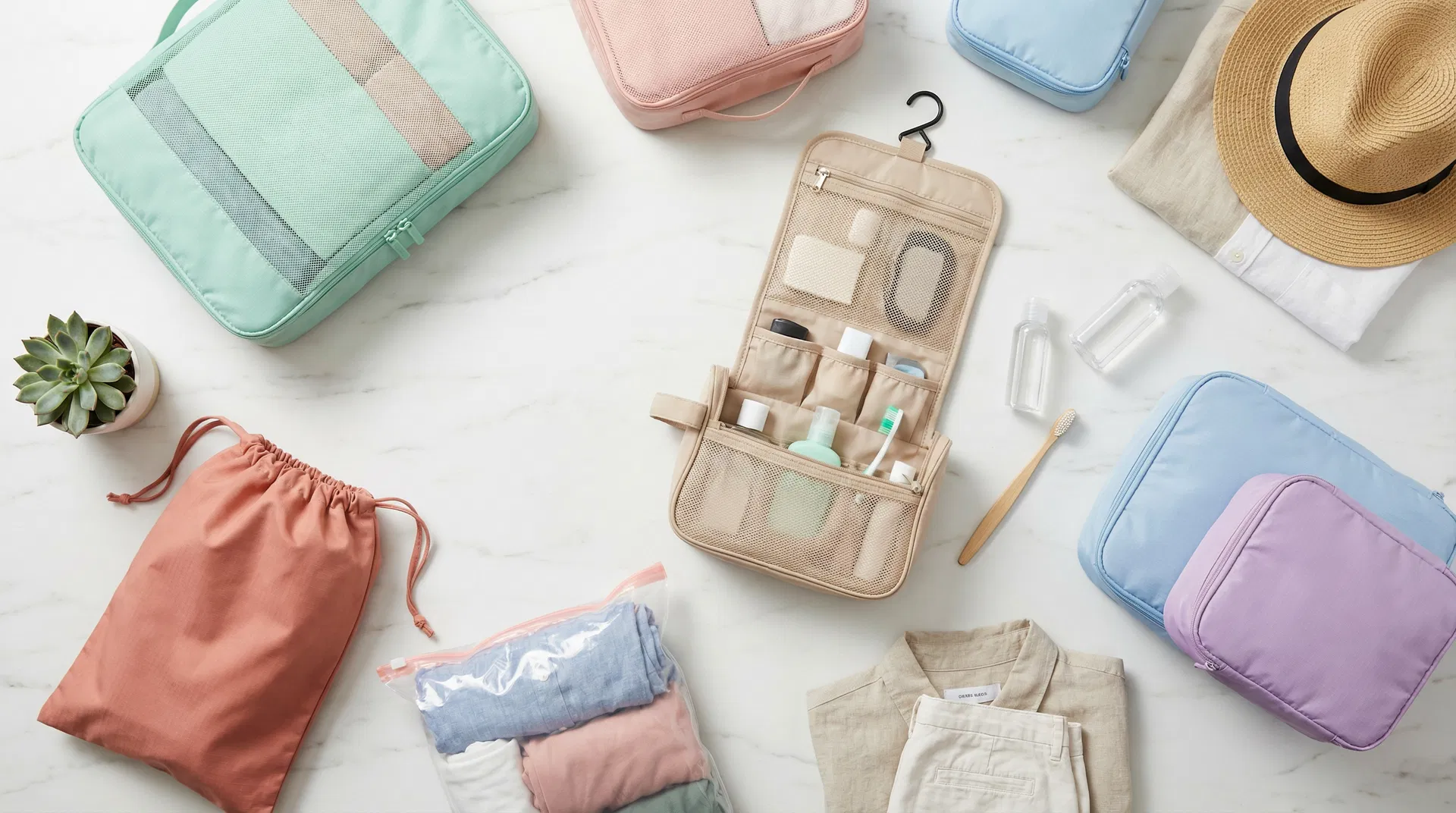 2026 旅行收納袋推薦｜10 款高 CP 值收納好物，行李箱空間直接翻倍