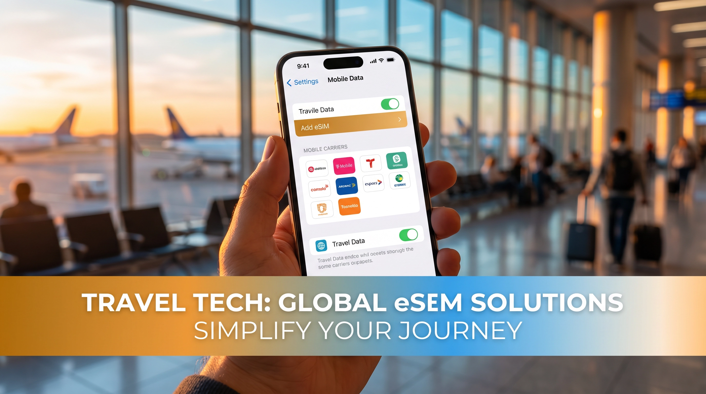出國前 5 分鐘搞定 eSIM：手機設定完整教學（iPhone + Android）