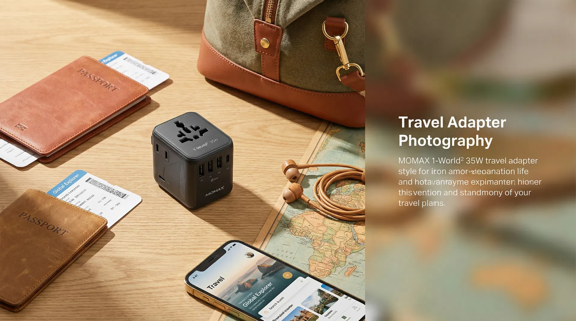 出國必備｜MOMAX 7合1 旅行轉接器實測推薦：一顆搞定全球插座，再也不怕充電沒電！