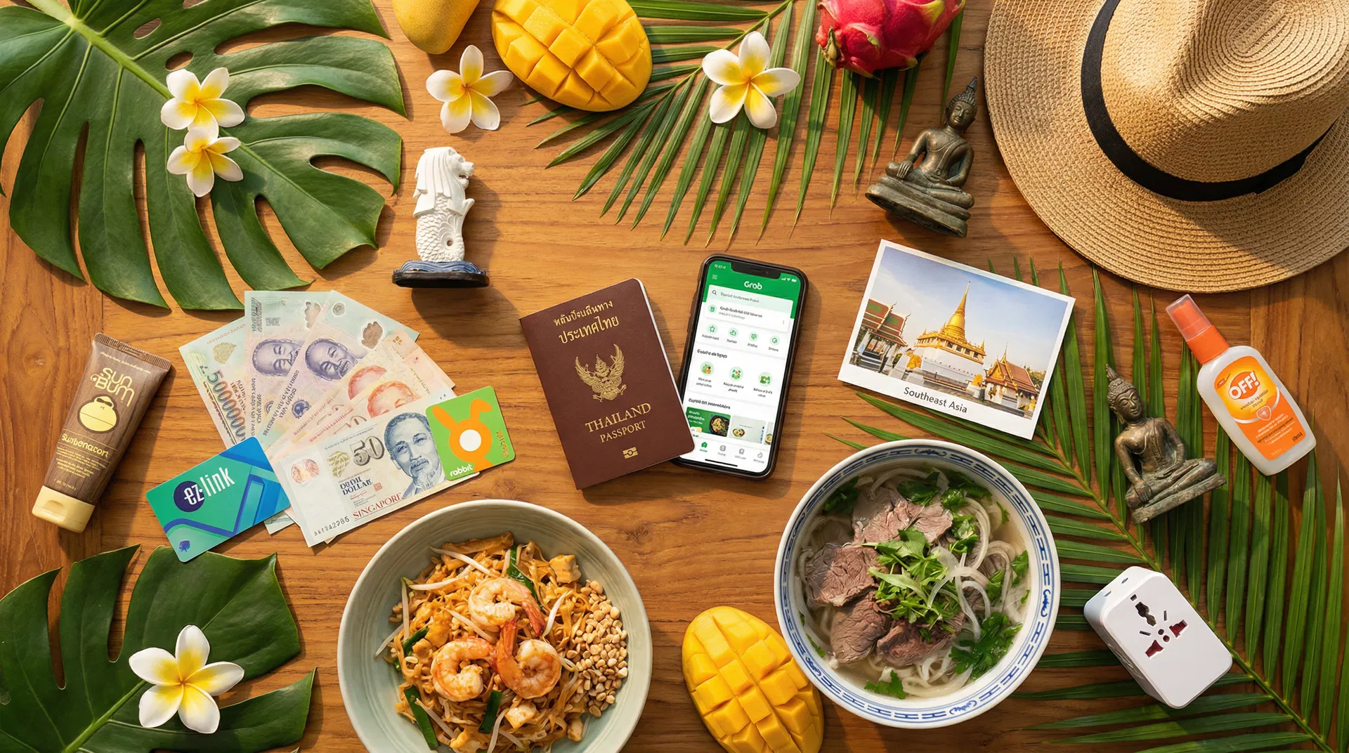 2026 東南亞自由行必備工具推薦|泰國、越南、新加坡交通、住宿、美食、換匯一次搞定