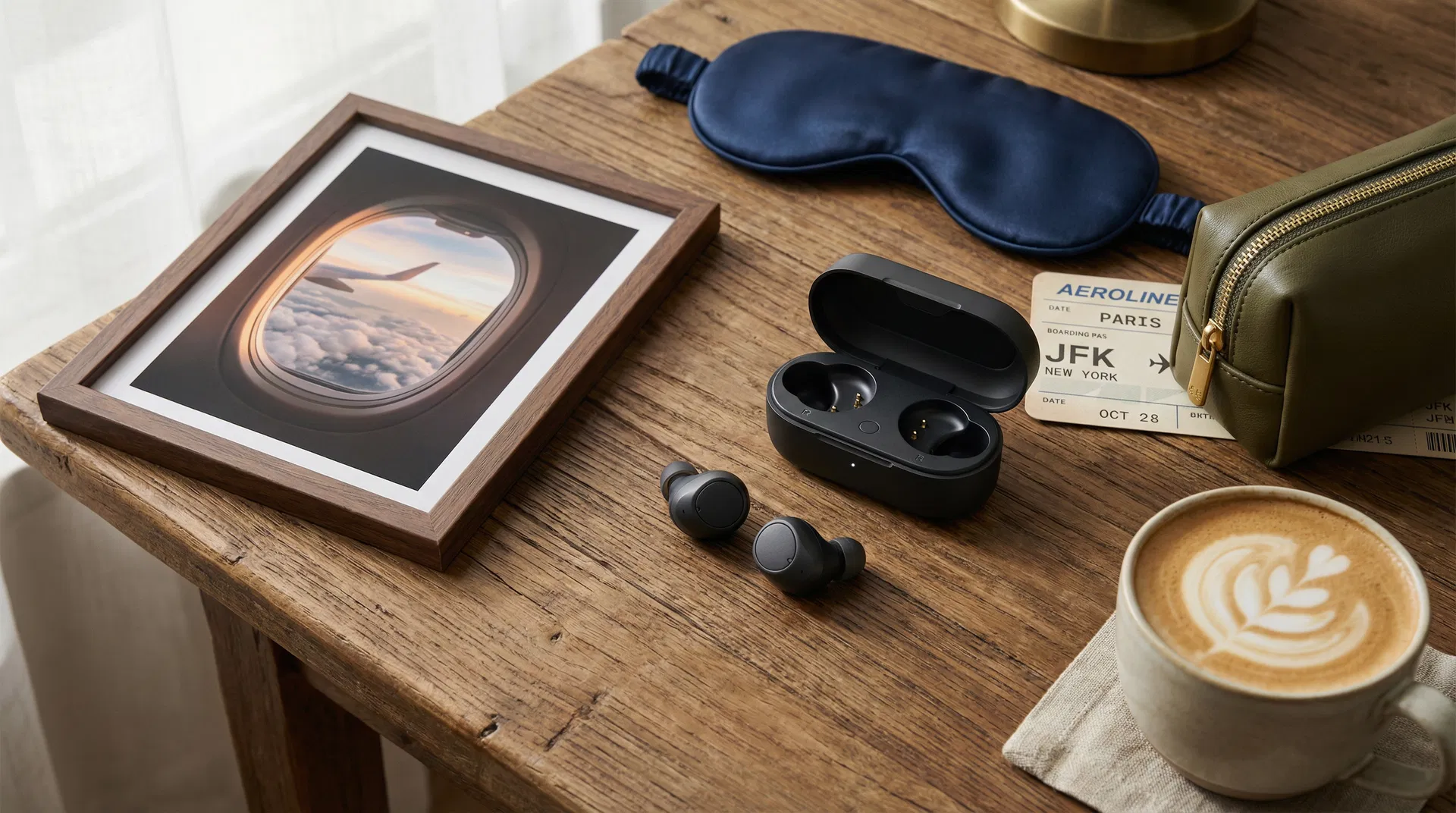 長途飛行降噪耳機推薦｜Sony WF-1000XM5 實測心得：經濟艙也能擁有頭等艙的寧靜