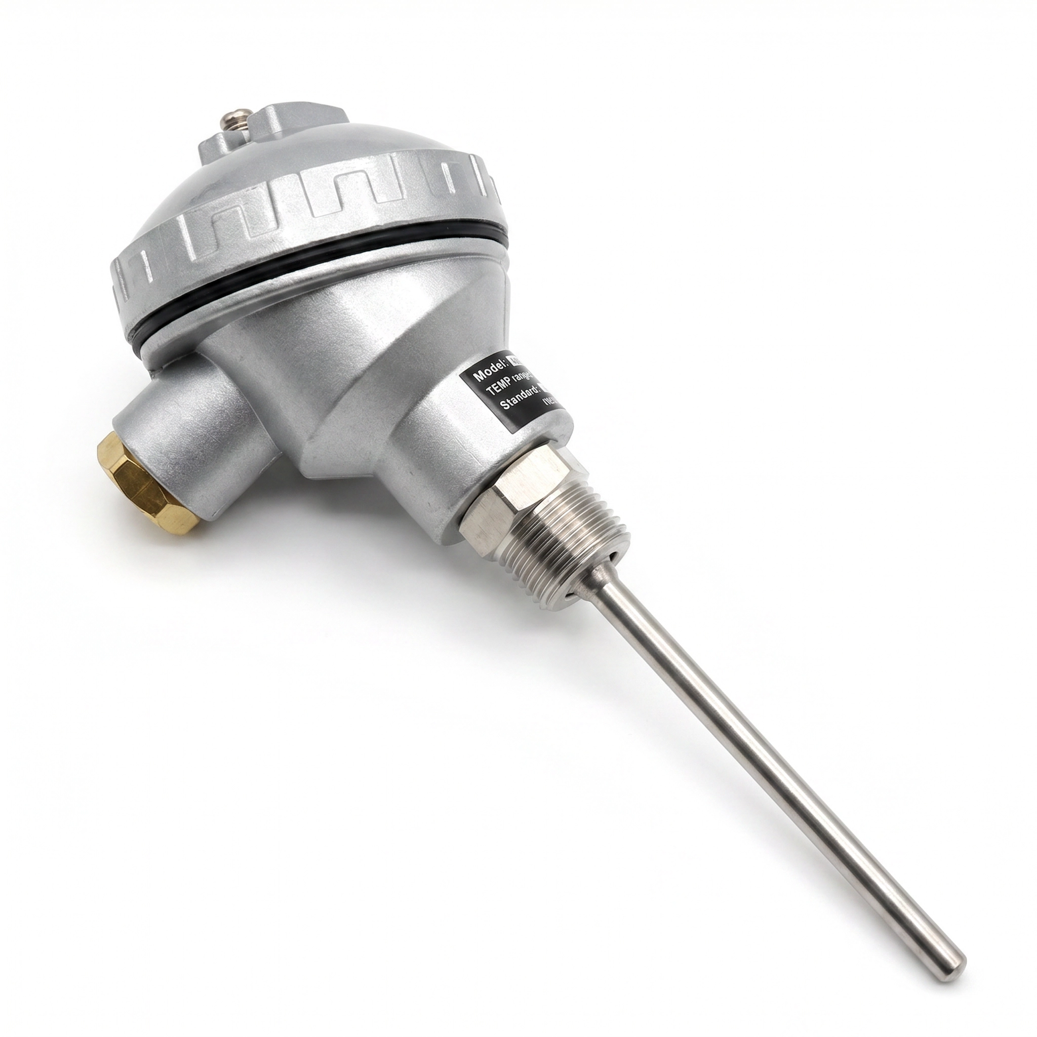 Termopar Tipo J - Cabeçote Industrial 1/2" NPT