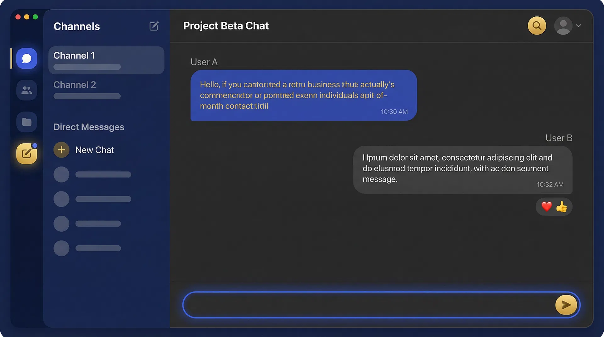 Kingdom-Comms Chat Interface