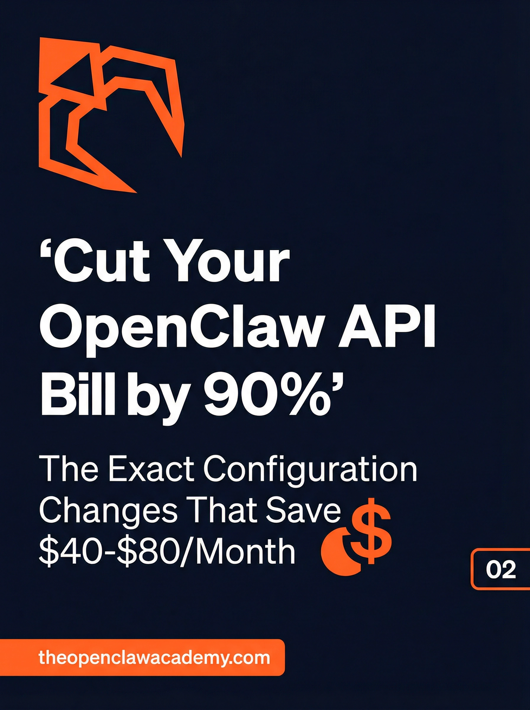 Cut Your OpenClaw API Bill by 90%