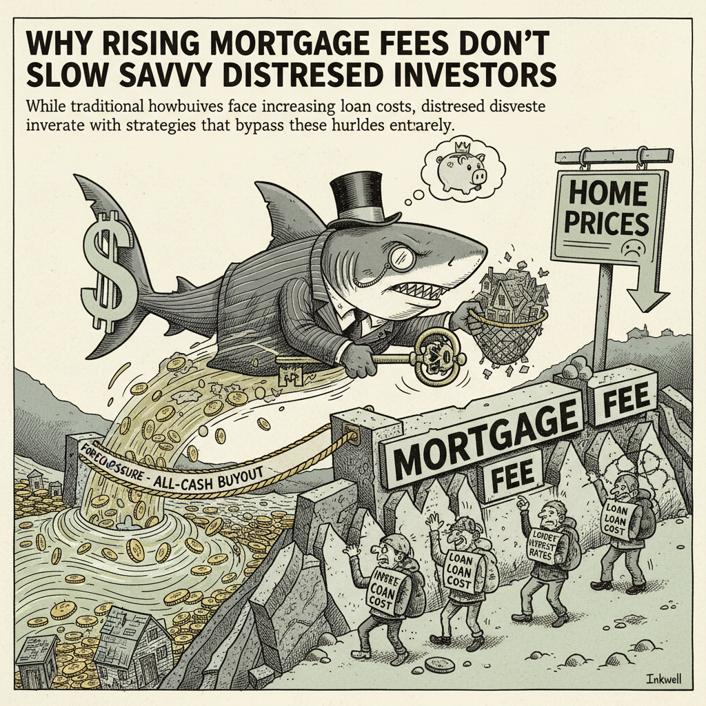 Why Rising Mortgage Fees Don't Slow Savvy Distressed Investors