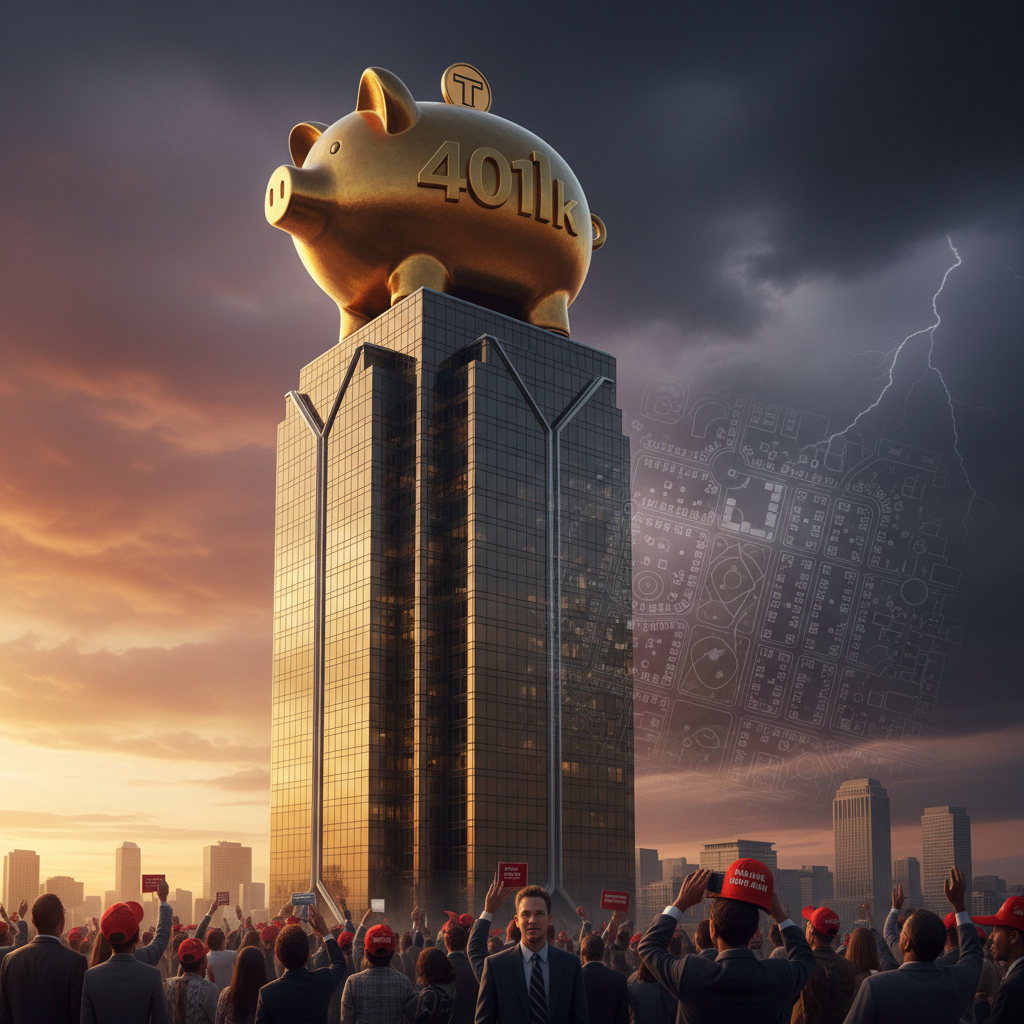 Satirical Take on: Trump 401(k) plan, if expanded, could advance universal reti