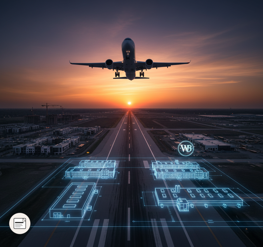 Aviation Boom Fuels Niche Real Estate Opportunities: Industrial, Multifamily, and Development Plays Near Air Hubs