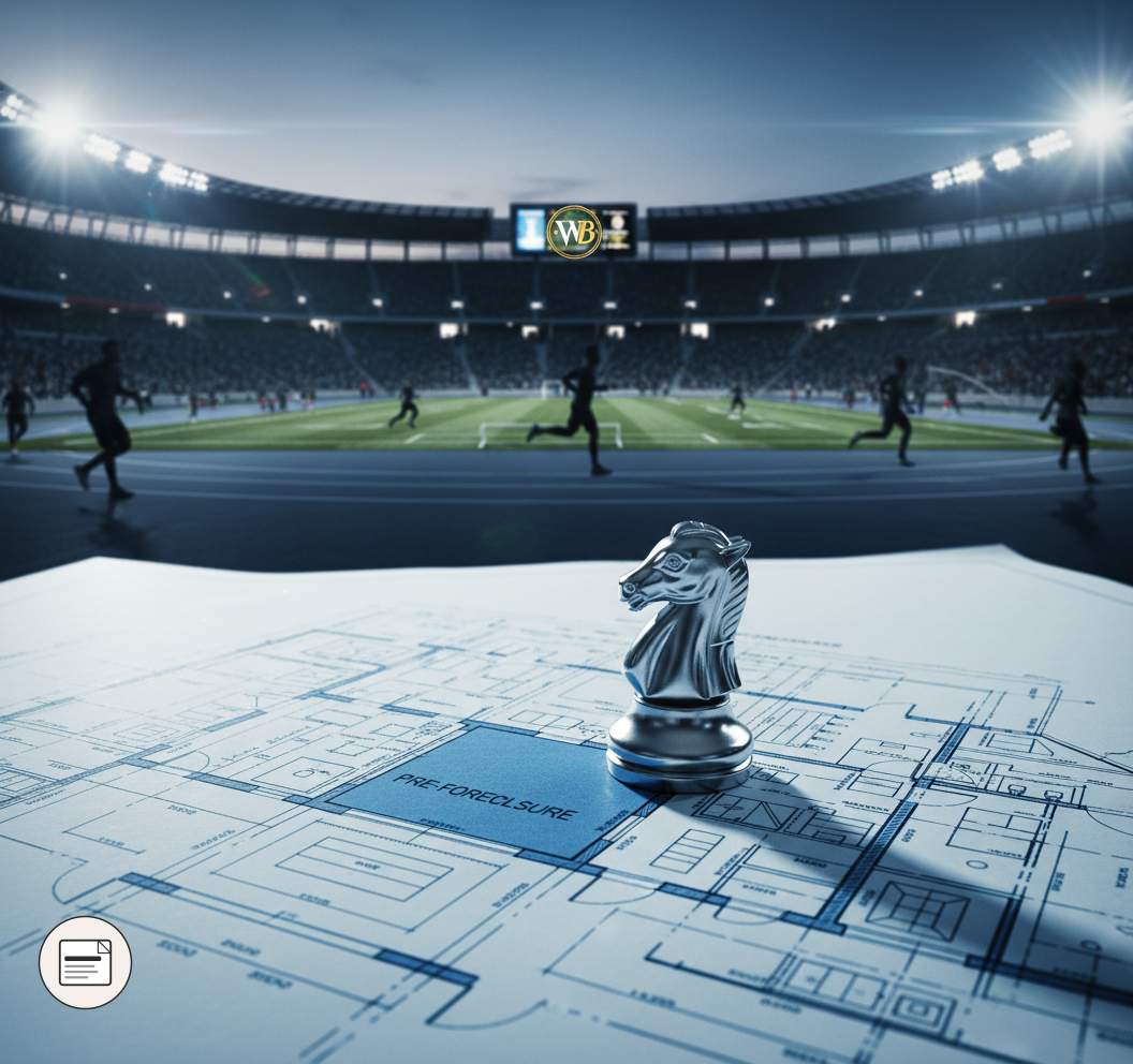 Strategic Scouting: How Athletes' Early Career Decisions Mirror Savvy Pre-Foreclosure Investing