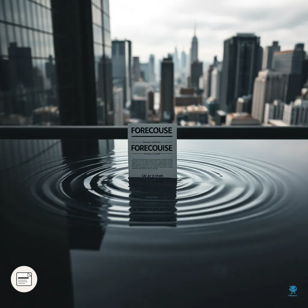 The Silent Signal: What a Single Foreclosure Notice Really Tells You