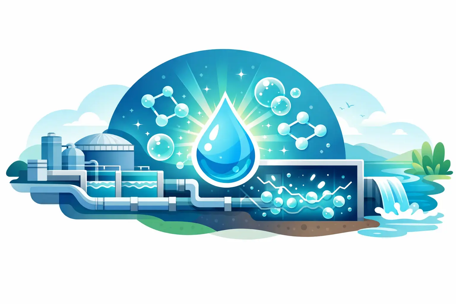 Advanced Oxidation Process for Wastewater
