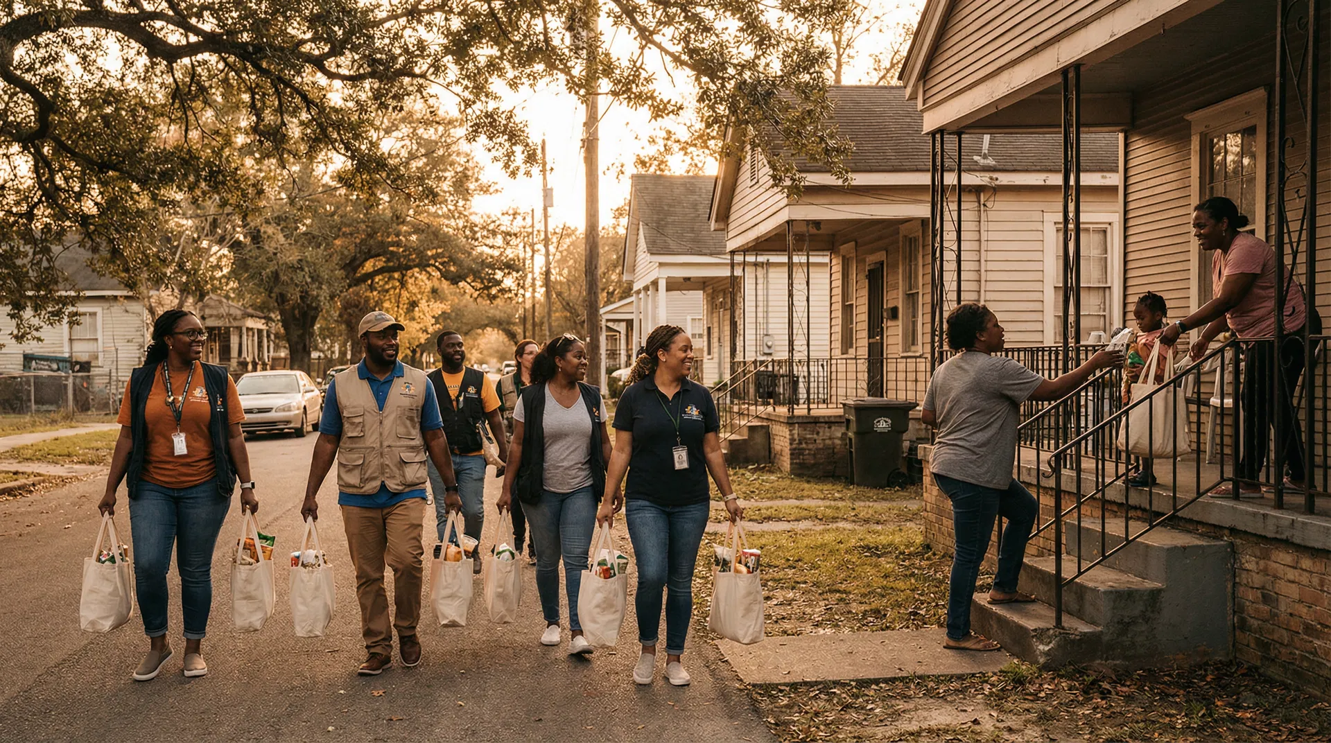 Street outreach in Sweetport