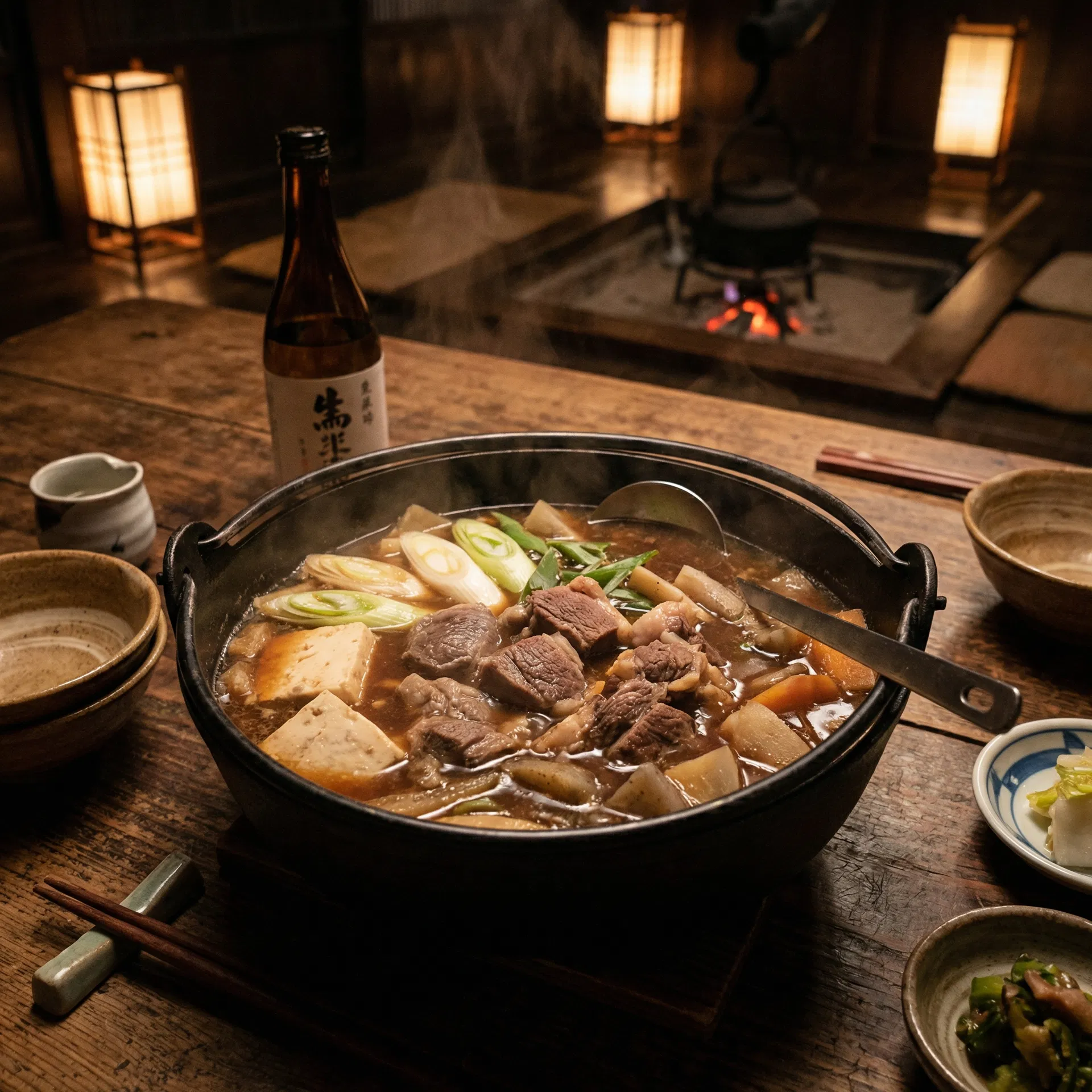 Wild Boar Miso Stew