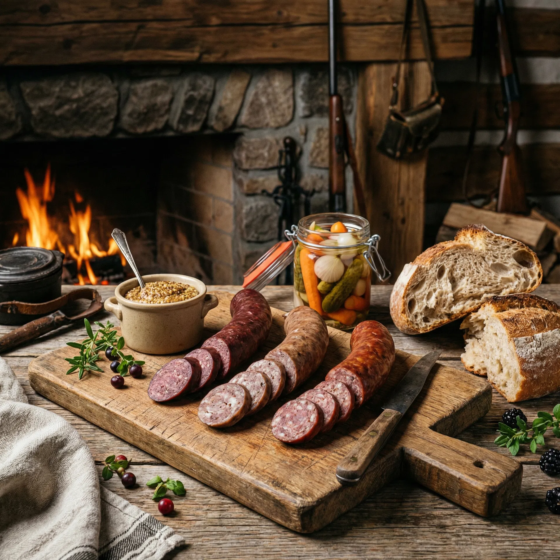 Game Sausage Platter