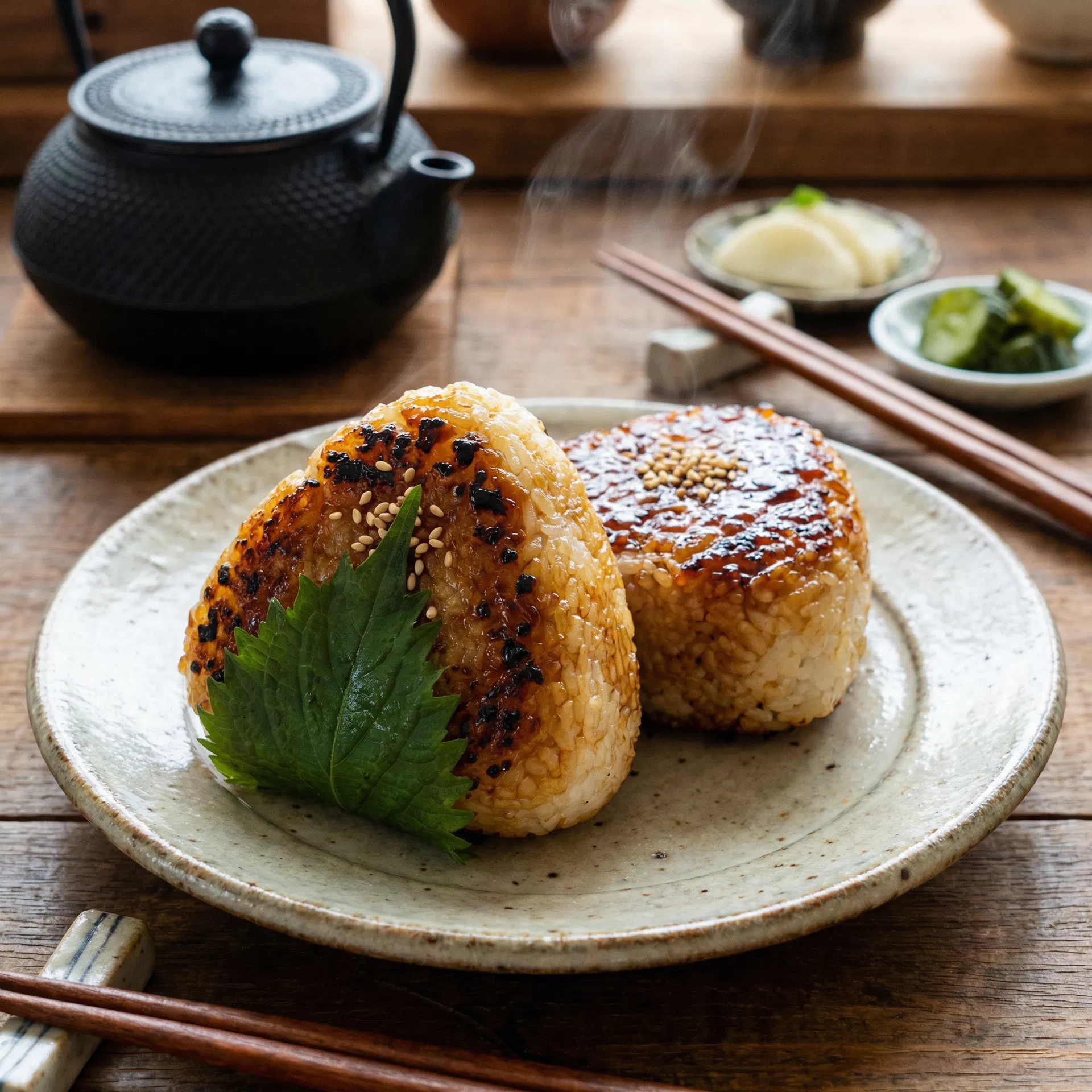 Shinshu Miso Grilled Rice Ball