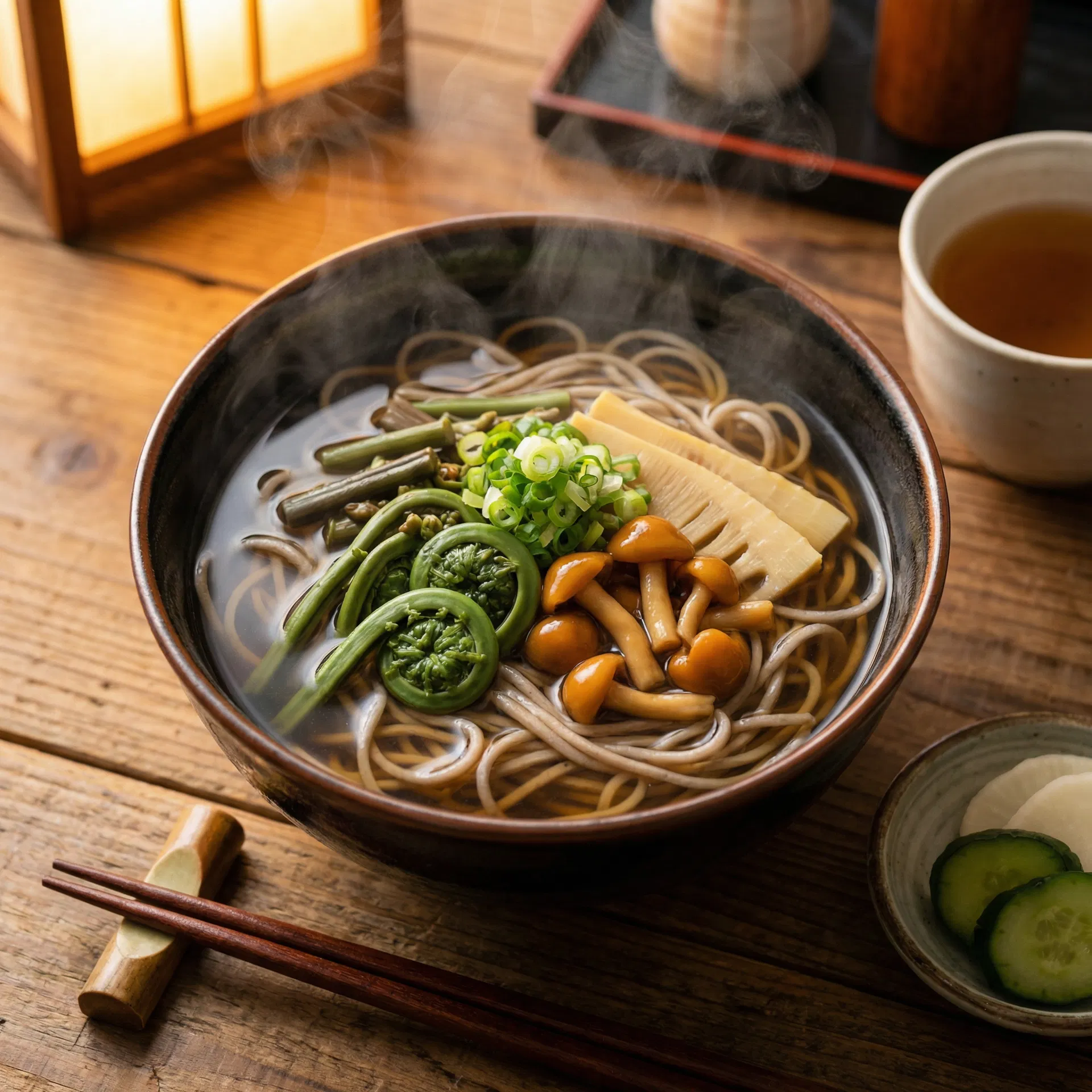Mountain Vegetable Soba