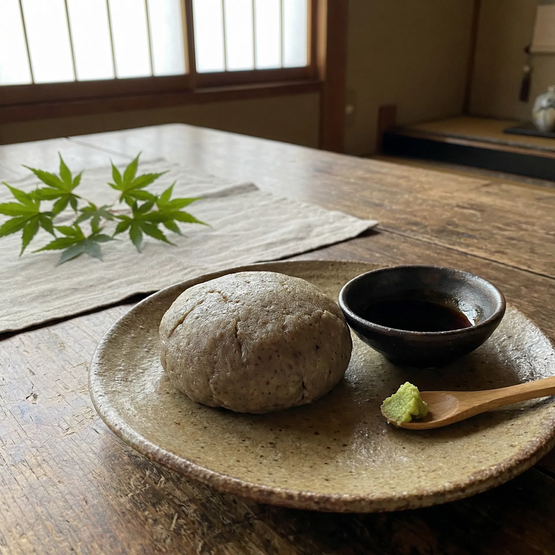 Sobagaki (Buckwheat Dumpling)
