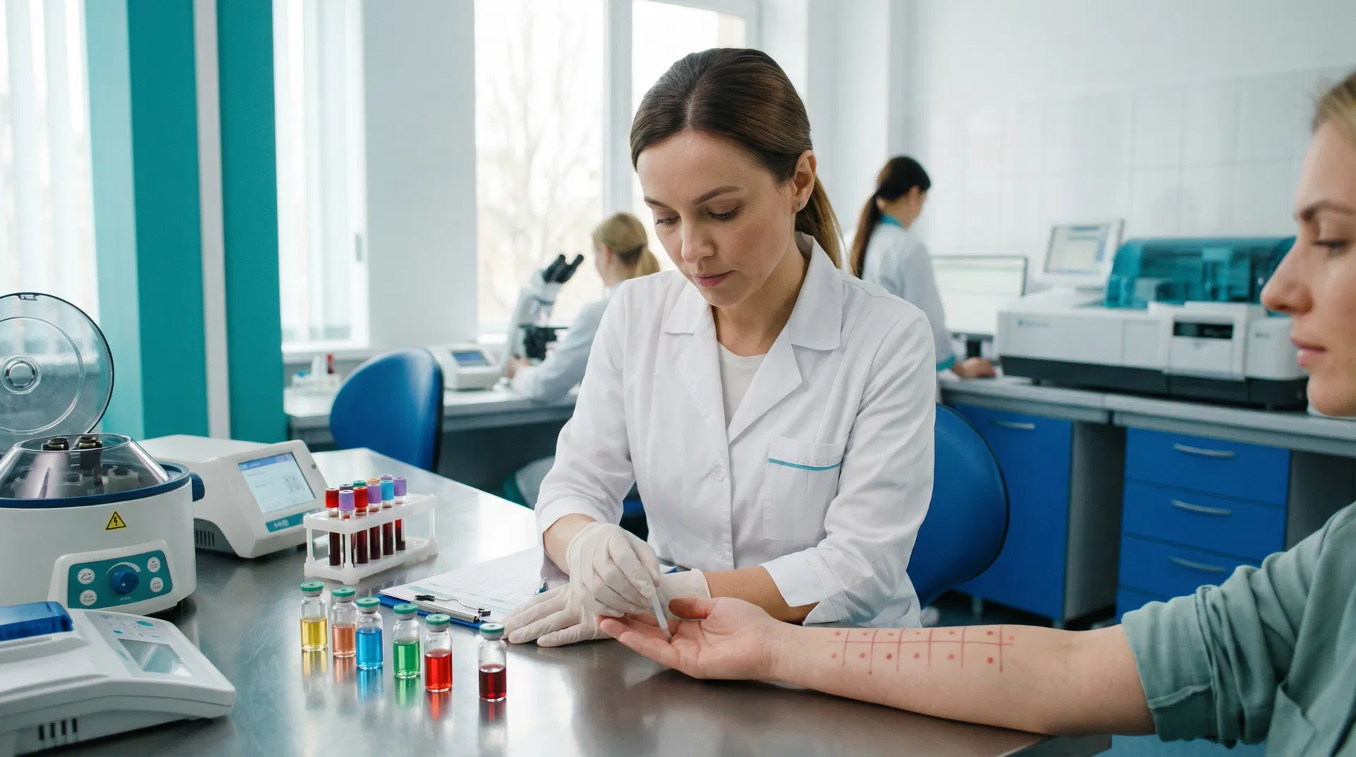 Professional allergy testing in our laboratory