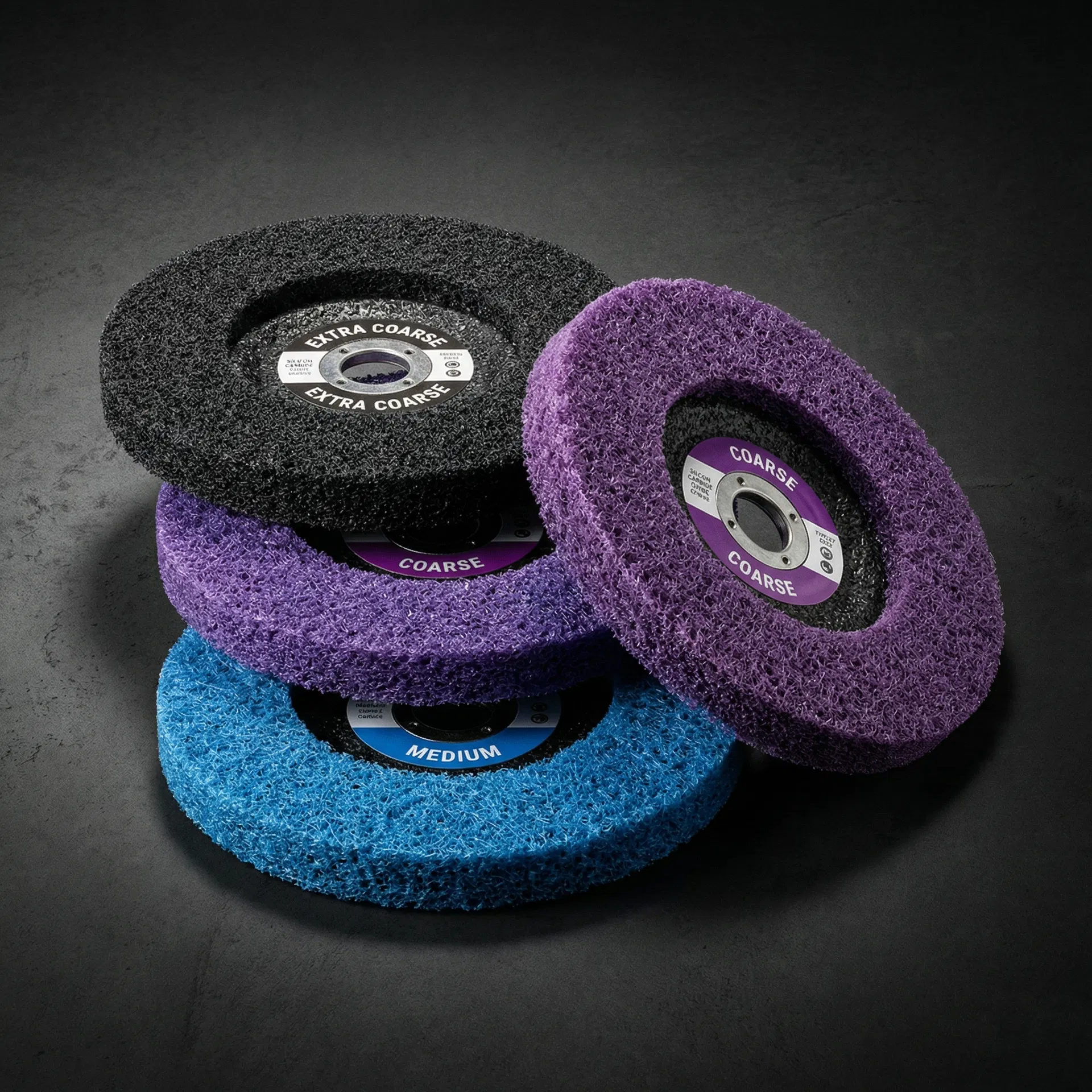 Strip & Clean Discs — Poly Fibre Rust & Paint Remover