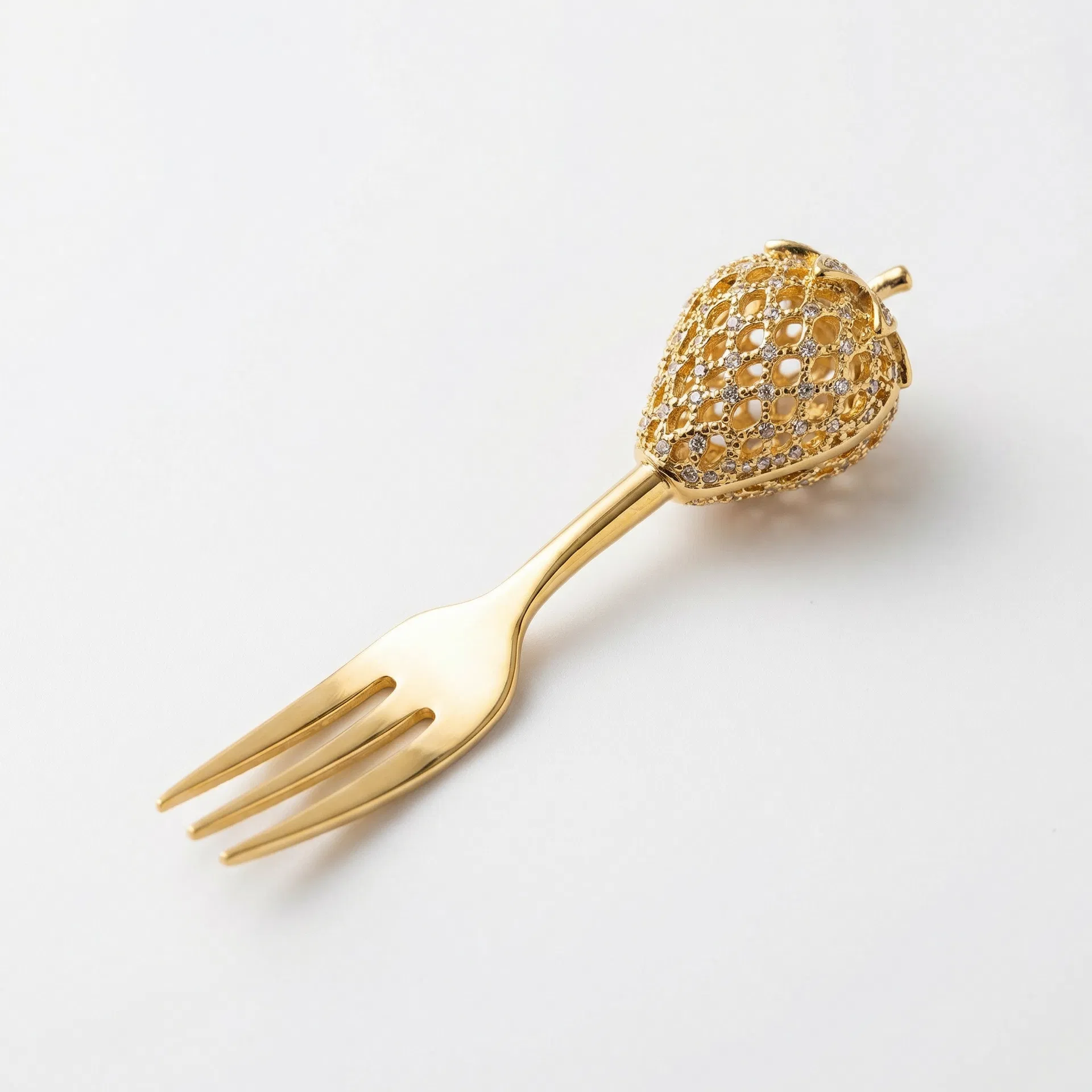 Strawberry Fruit Fork - Farm & Fruit collection from iWine decorative tableware