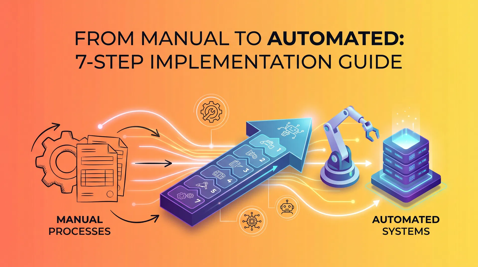 From Manual to Automated: The 7-Step AI Workflow Implementation Guide