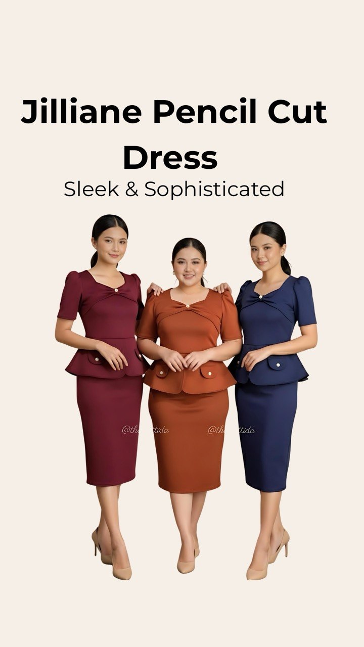 Jilliane Pencil Cut Dress