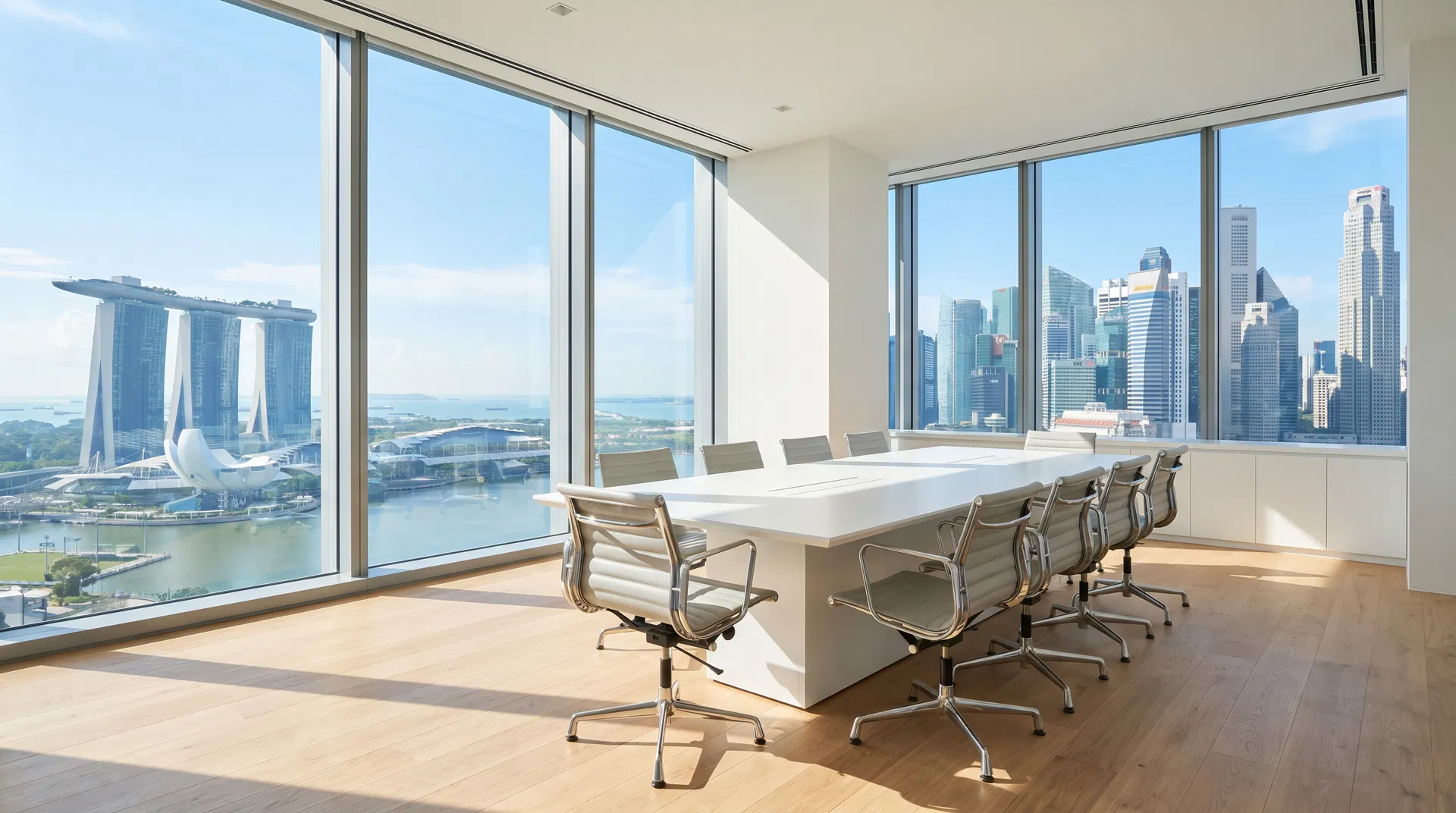 Premium Singapore office interior