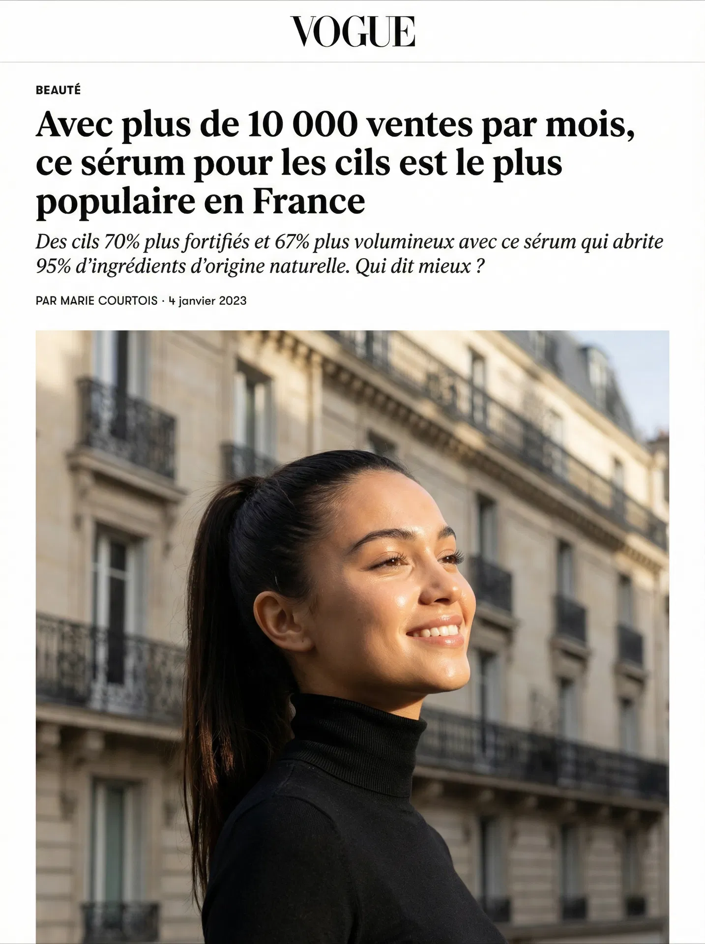Article Vogue ROSELASH