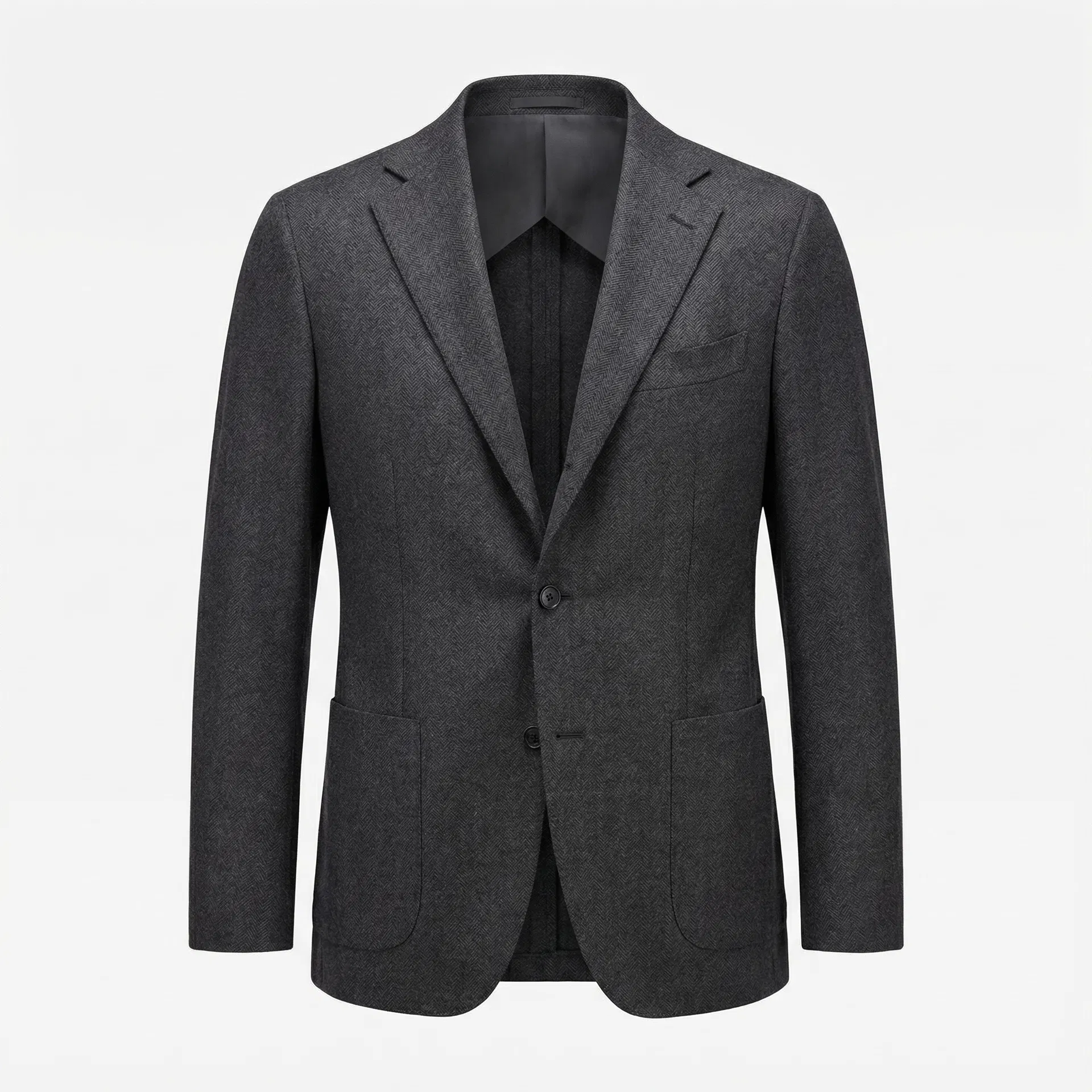 Tailored Charcoal Blazer