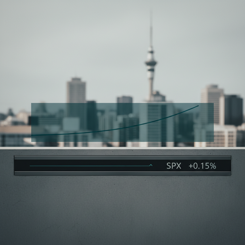 NZX 50's Flat Performance Signals Economic Caution for Marketers