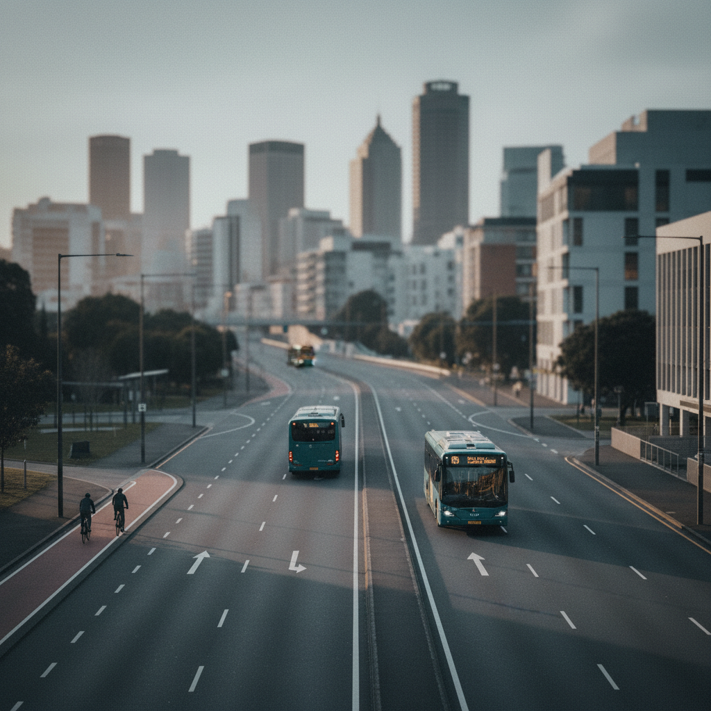 Auckland's Commute Shift: Fewer Cars, More Public Transport and Bikes