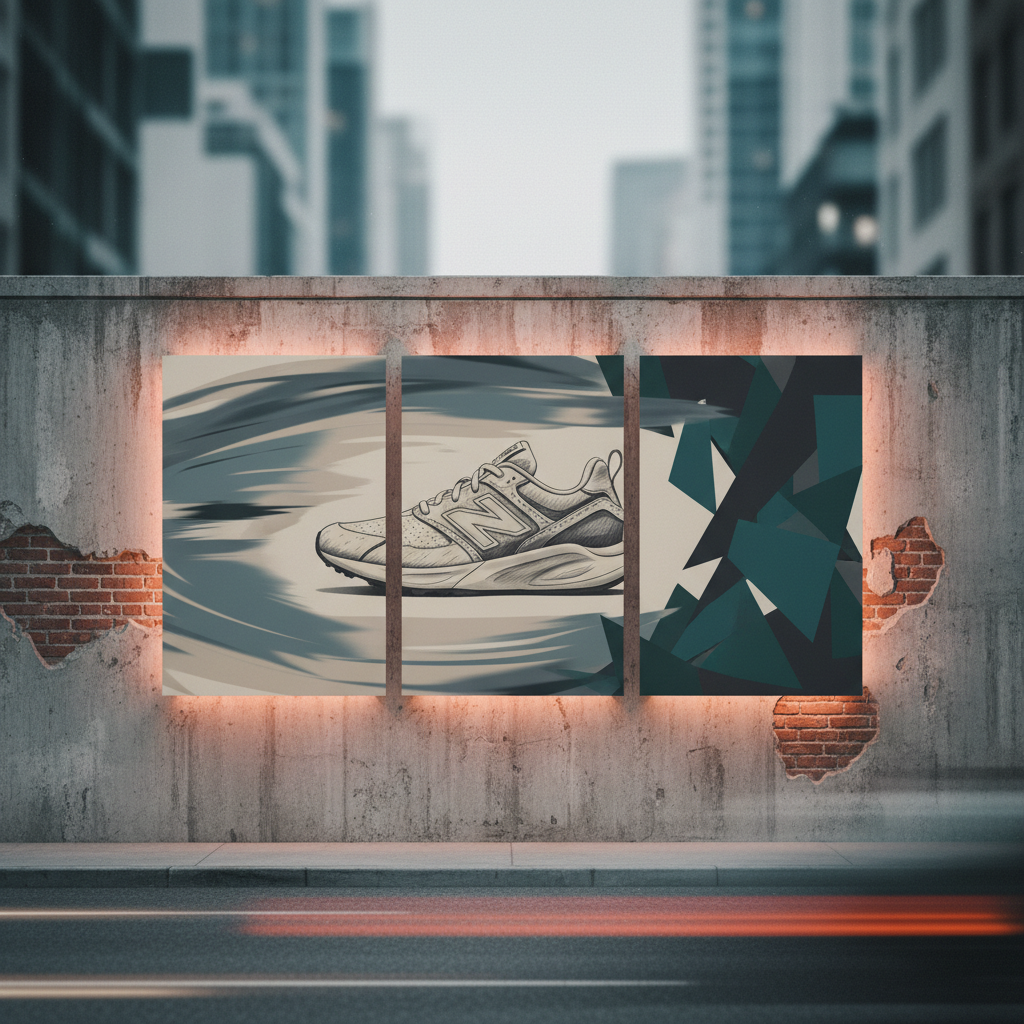 New Balance Elevates OOH with Experiential Street Art in NZ