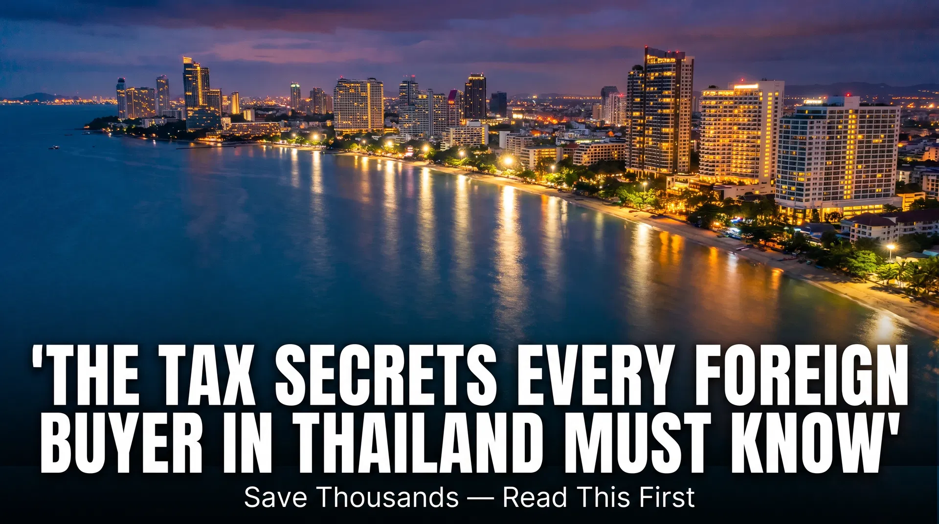 Thailand Property Tax Guide: Essential Planning for Foreign Investors