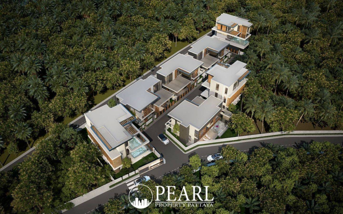 5 Bedroom House for Sale in The Ozone Wealth Jomtien Pool Villa Pattaya