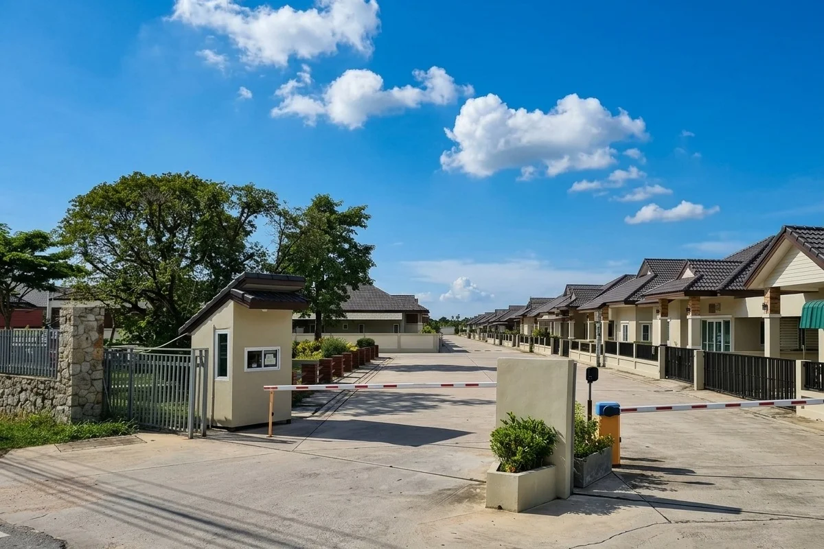 Victory Park – Villenanlage in Nong Prue