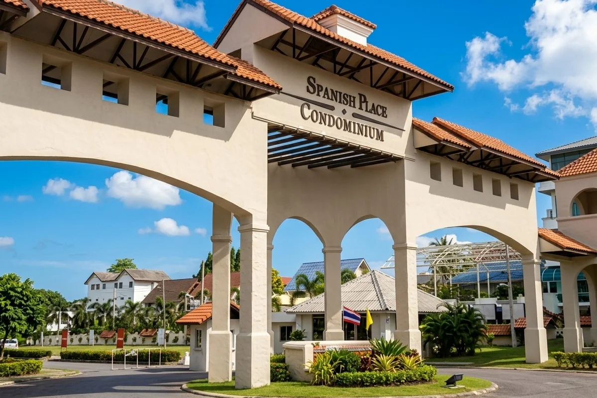 Spanish Place Condominium – Eigentumswohnungsprojekt in Bang Lamung