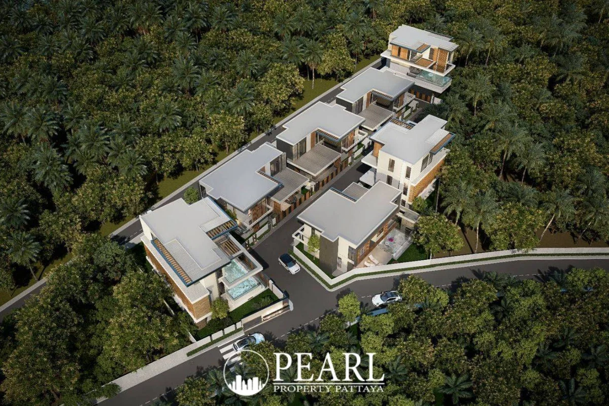 5 Bedroom House for Sale at The Ozone Wealth Jomtien Pool Villa Pattaya