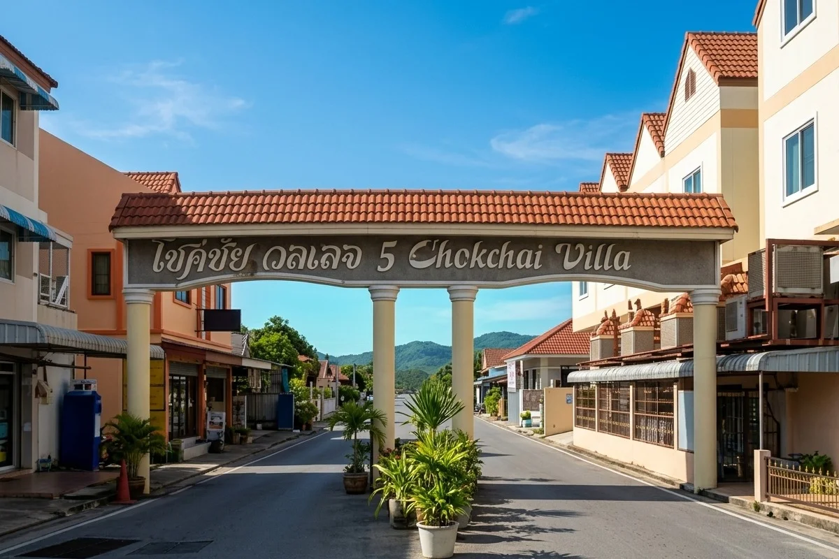 Chokchai Village 5 – Villenanlage in Nong Prue