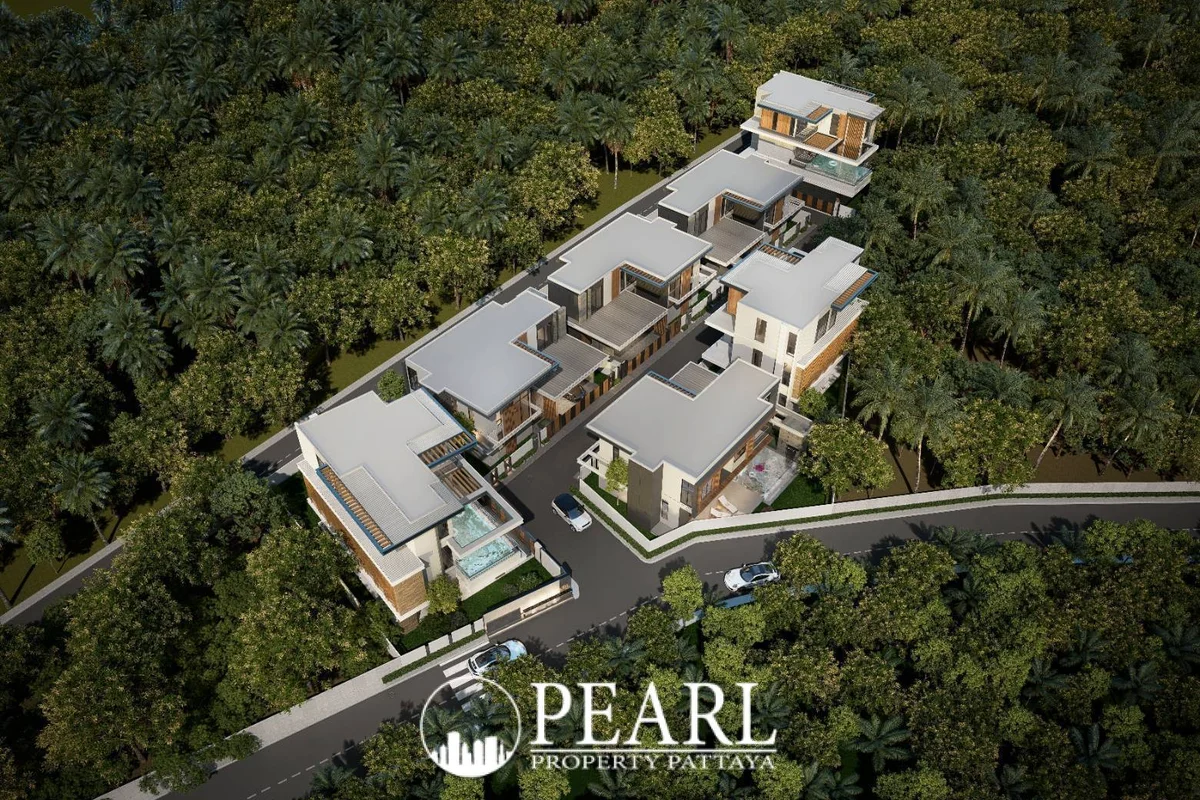 5 Bedroom House for Sale at The Ozone Wealth Jomtien Pool Villa Pattaya