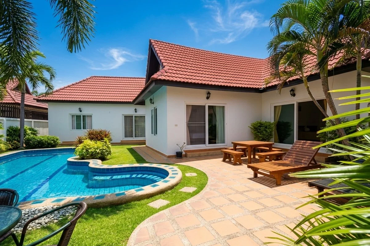 Nirvana Pool Villa 1 – Villenanlage in Bang Lamung