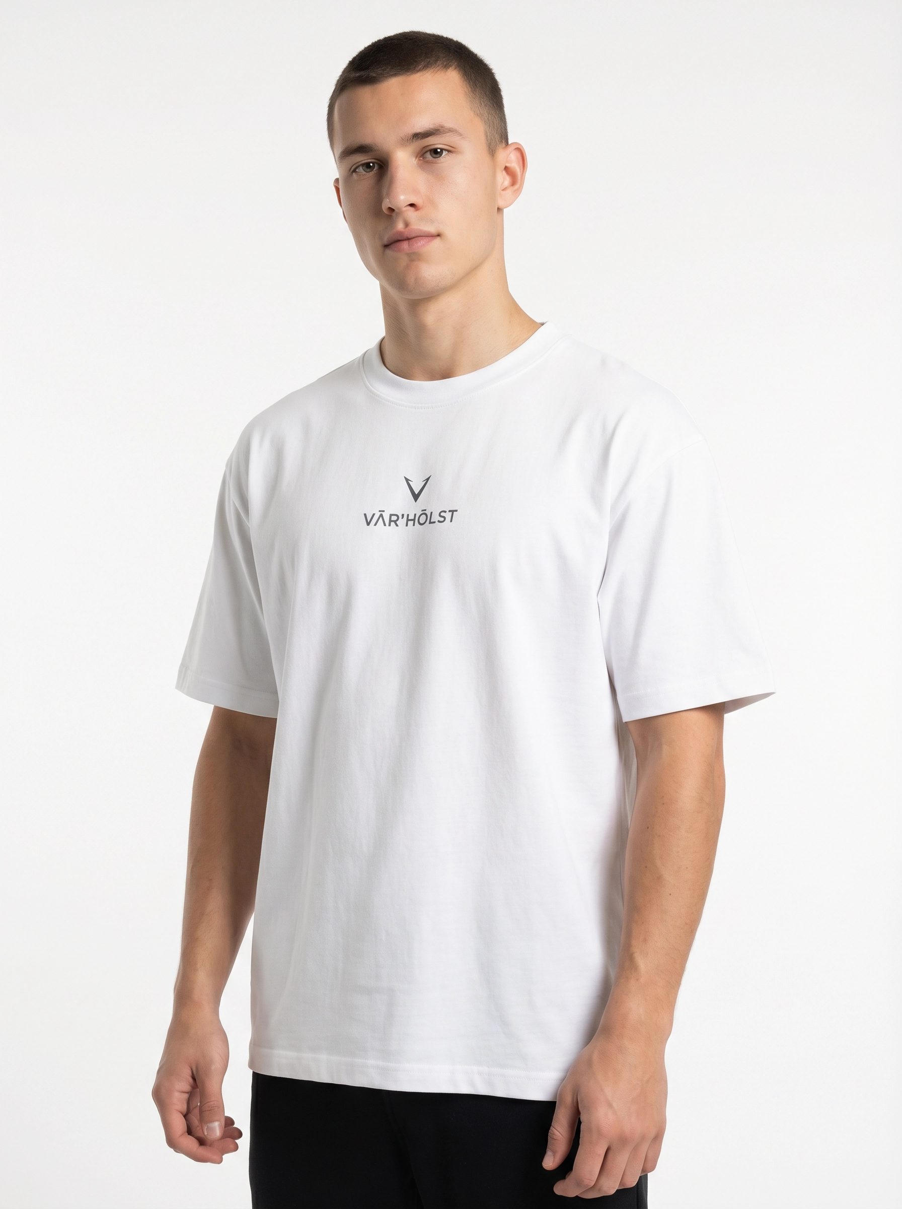 Wordmark Tee — Men's — White