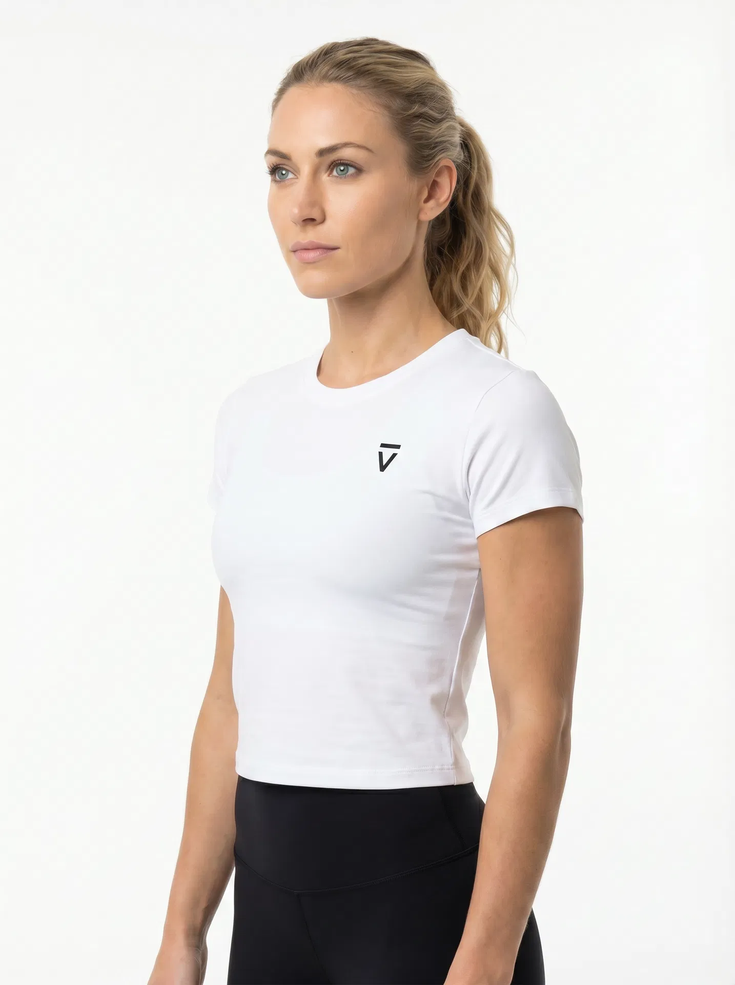 Wordmark Tee — Women's — White