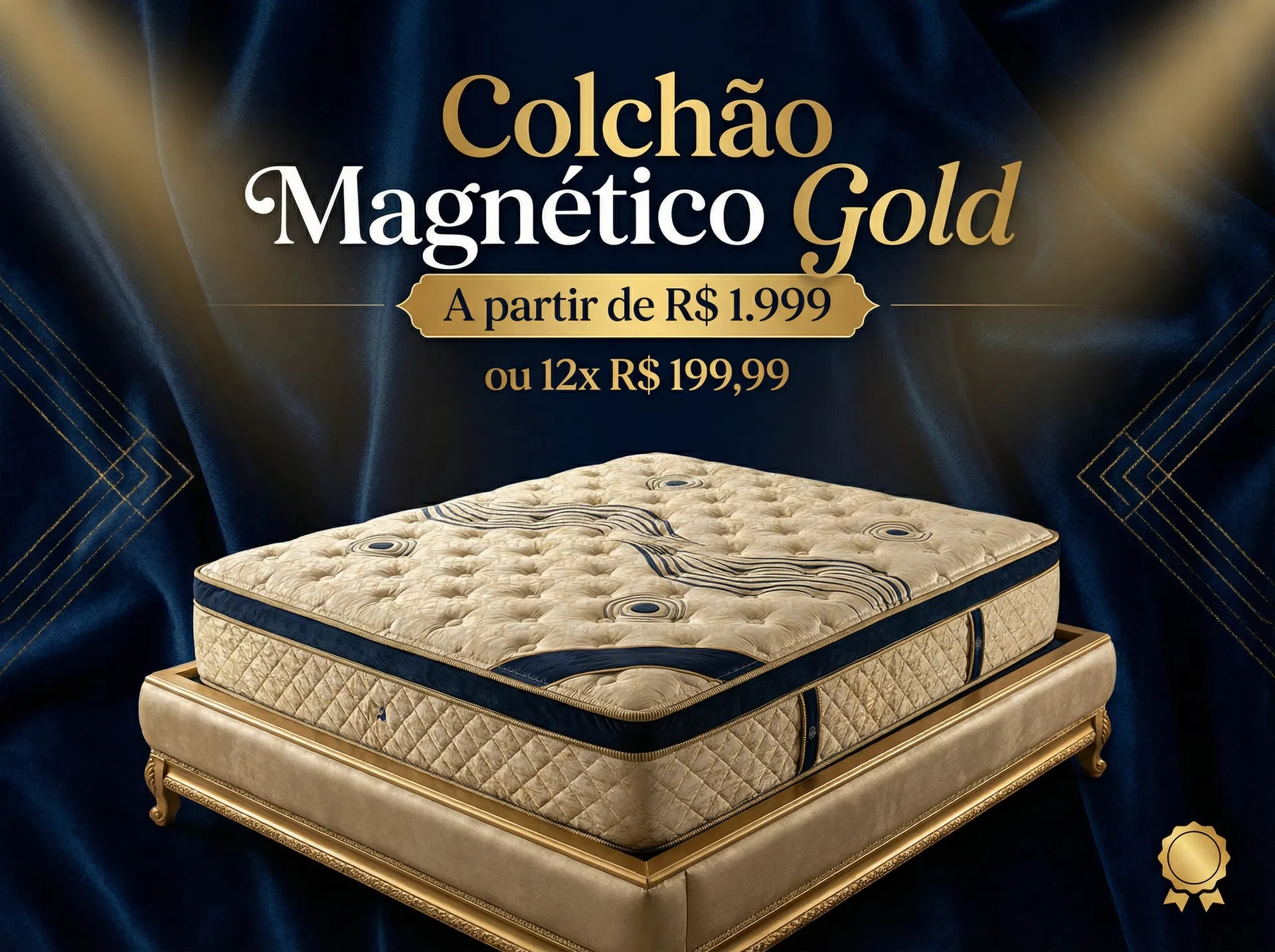 Colchão Magnético Gold - Promoção