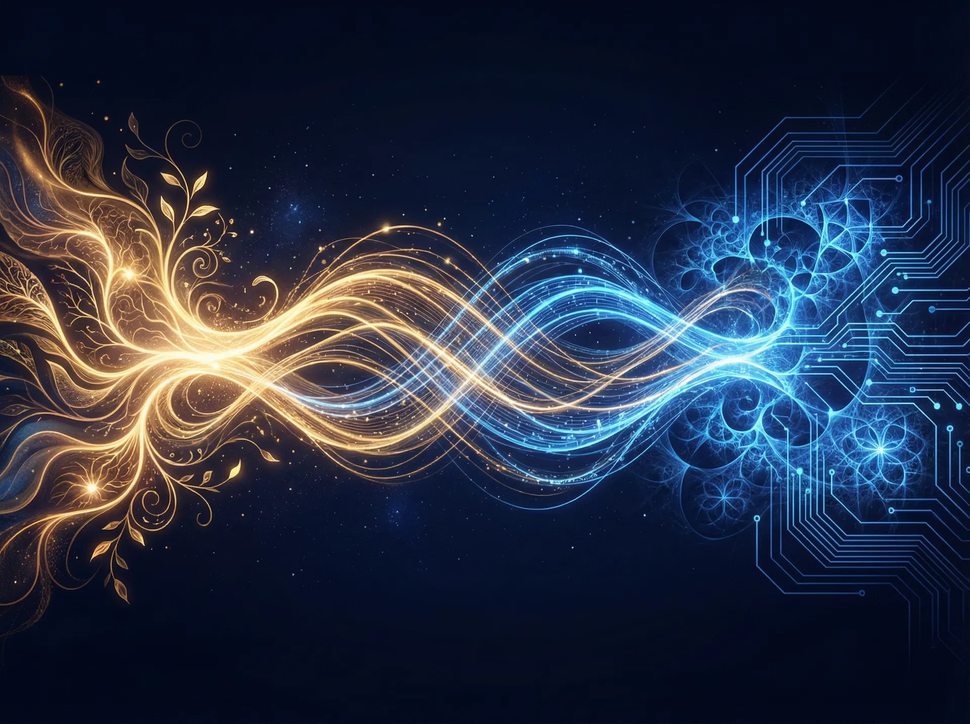 Humano e IA colaborando