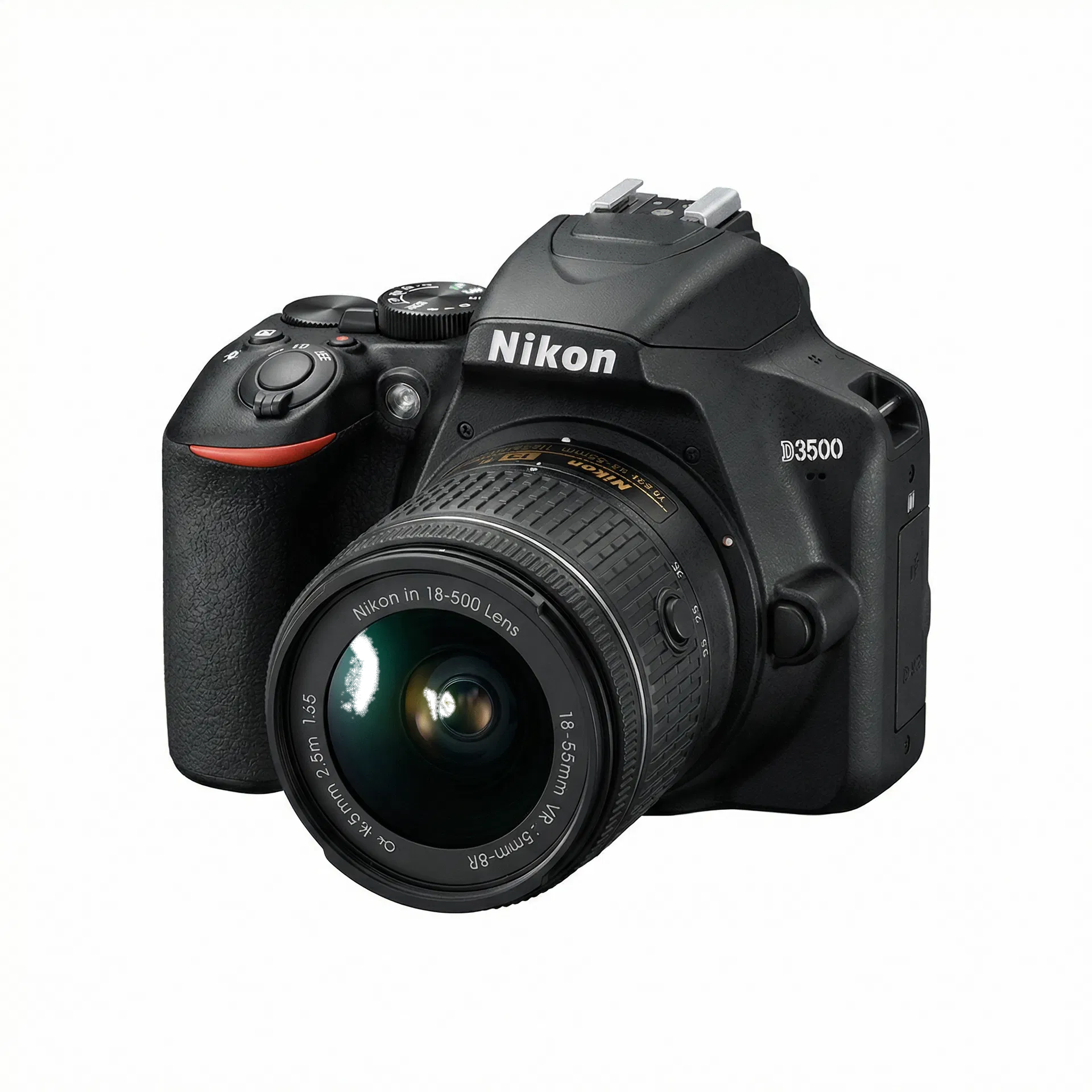 Nikon D3500 front view