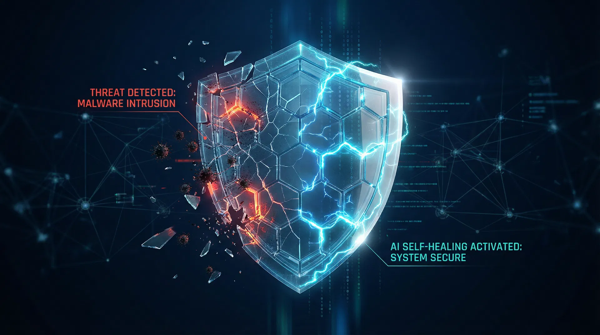 Self-Healing Cybersecurity: AI in Action