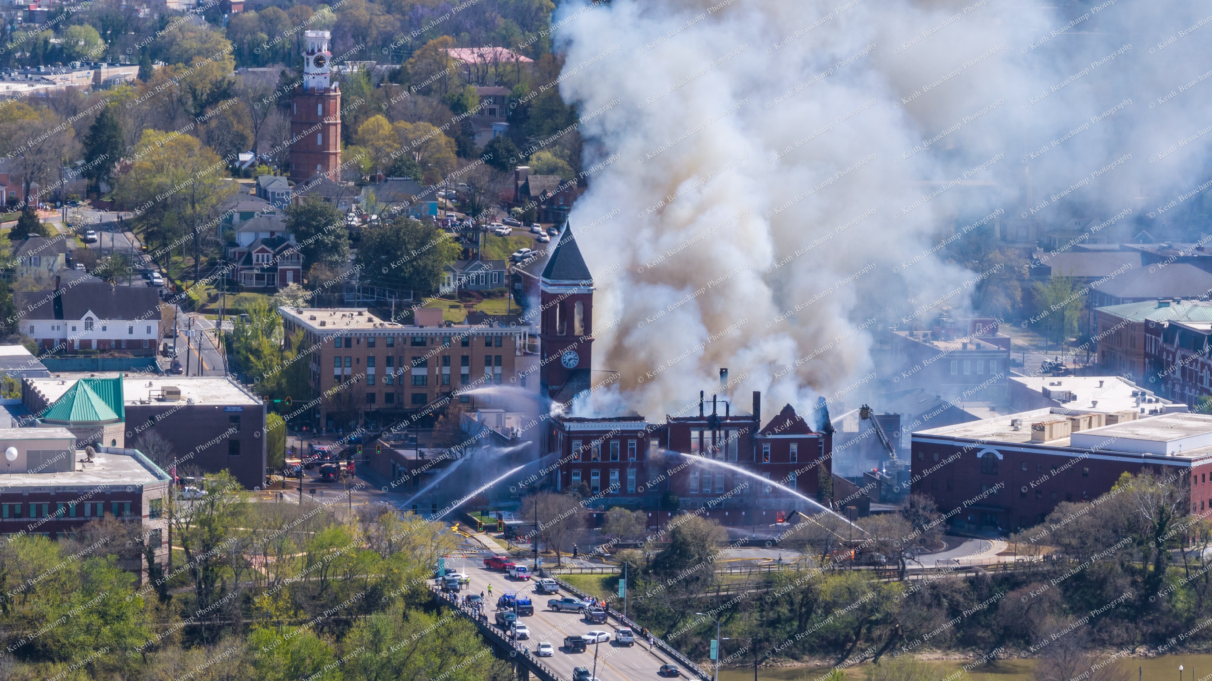 Rome GA - Courthouse Fire 3/23/2026